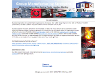 Tablet Screenshot of esscgroup.com